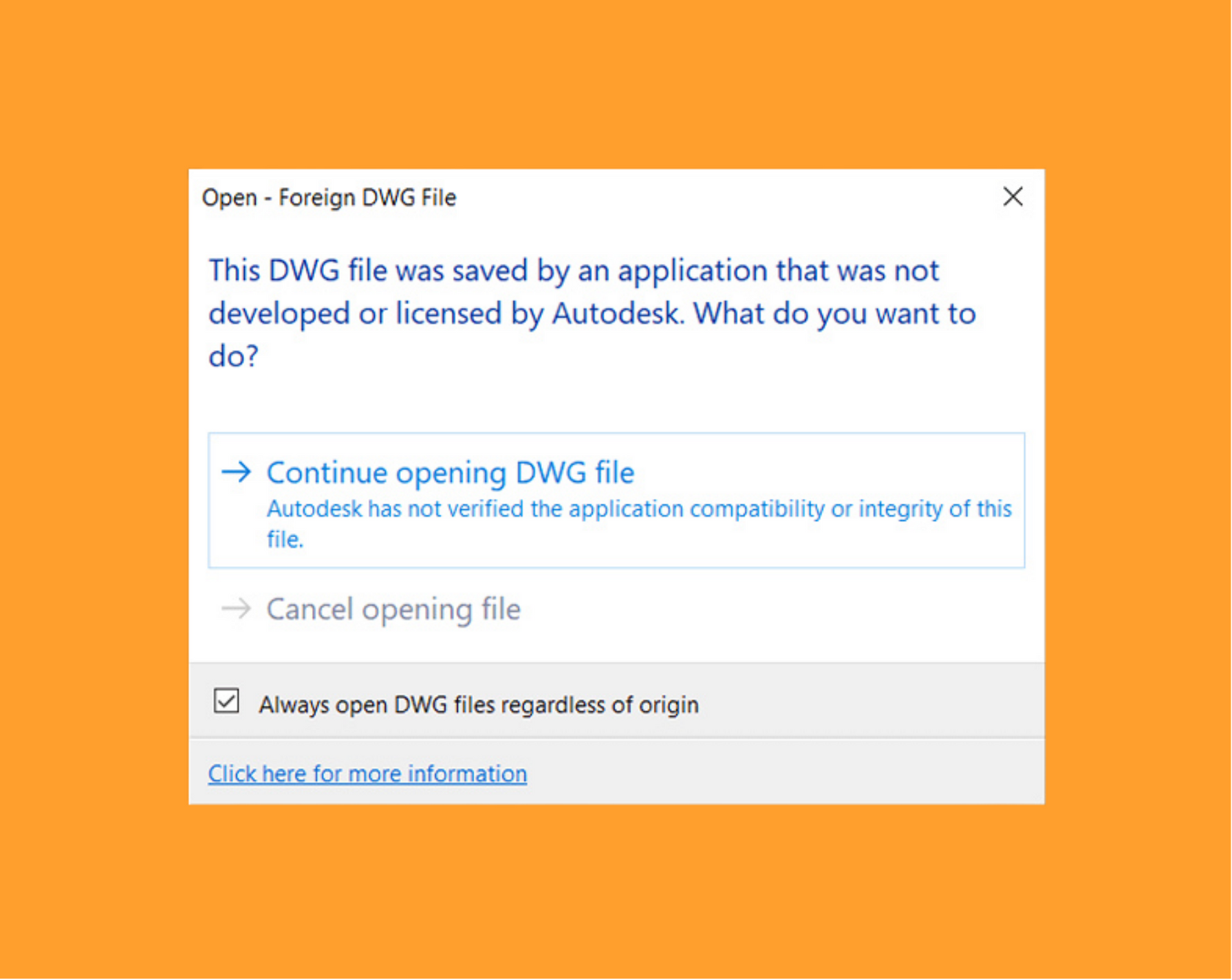 How To Open Not Valid Dwg File